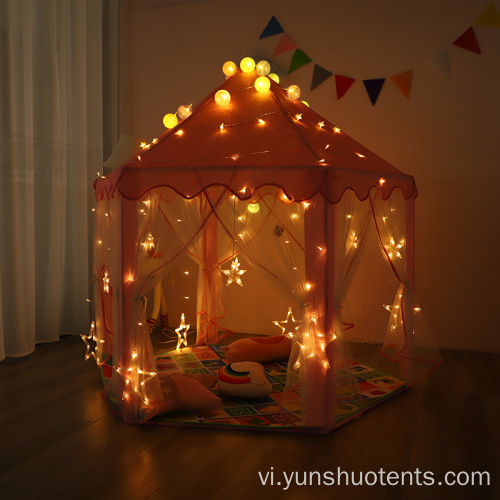 Lều hình lục giác lều teepee trẻ em